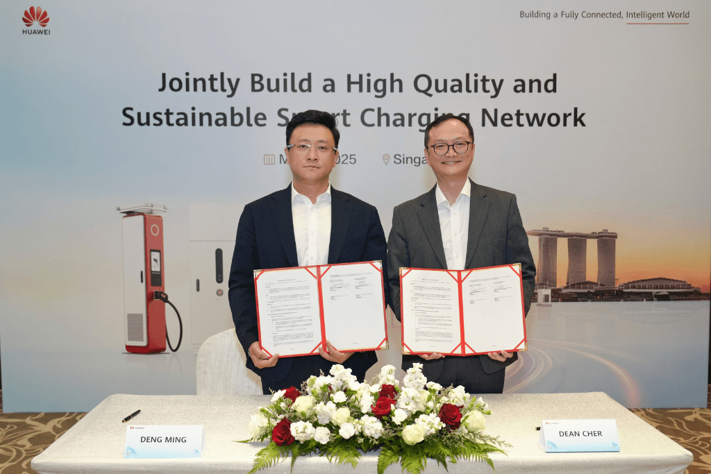 SP Mobility and Huawei to Launch Singapore’s Fastest Public EV Charger at Temasek Polytechnic