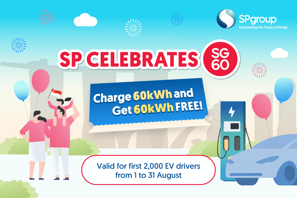 Celebrate SG60 with 60kWh Free! 